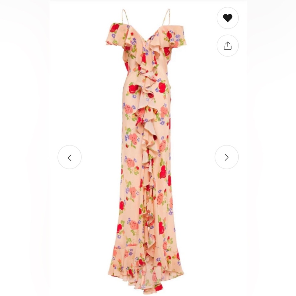 Floral Off-Shoulder Ruffle Dress - Picture 3 of 5